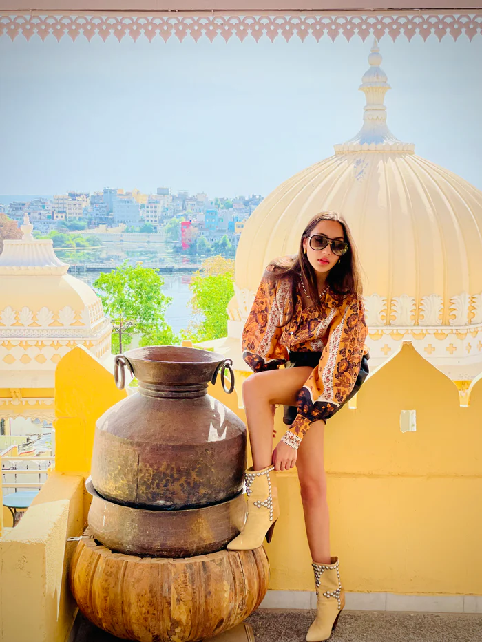 Travel Tips: Styling the Cinnamon Splice Blouse