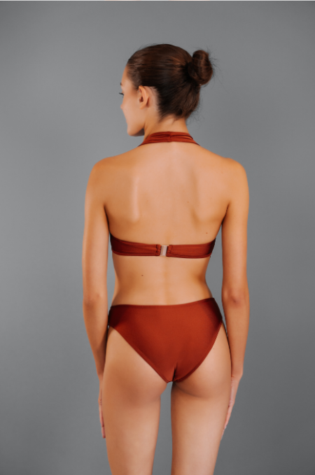 Halter Bikini Top Rust