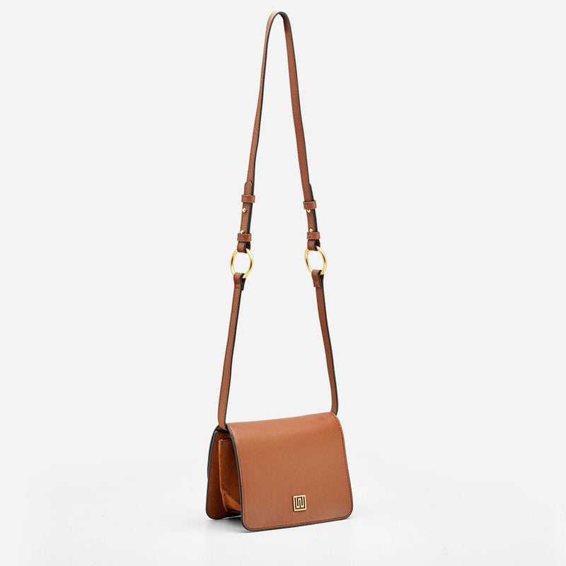 Overlander Crossbody Tan Coco Ribbon